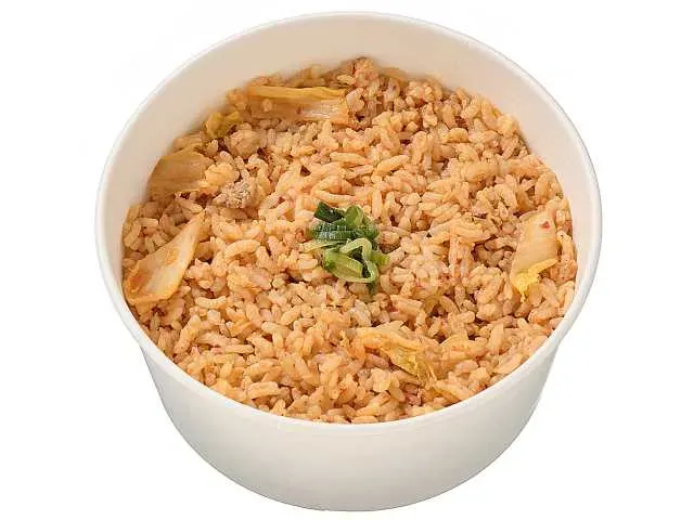 鉄鍋炒めのキムチ炒飯