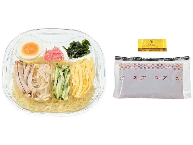 매끄러운 목넘김 중화냉면