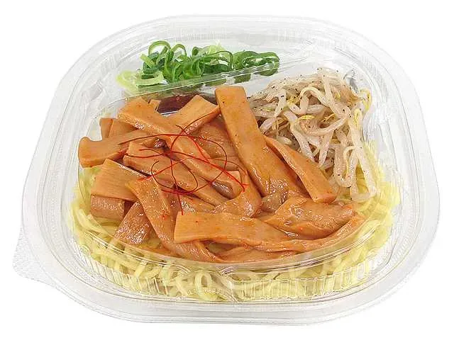냉 매콤 간장 죽순 라면