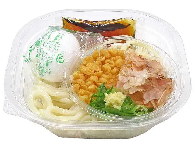 냉 온천 달걀 붓카케 우동