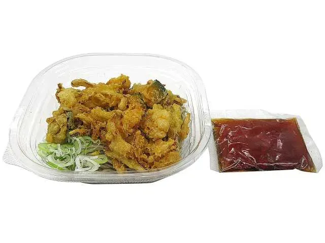 고구마와 단호박 냉 텐카스 소바