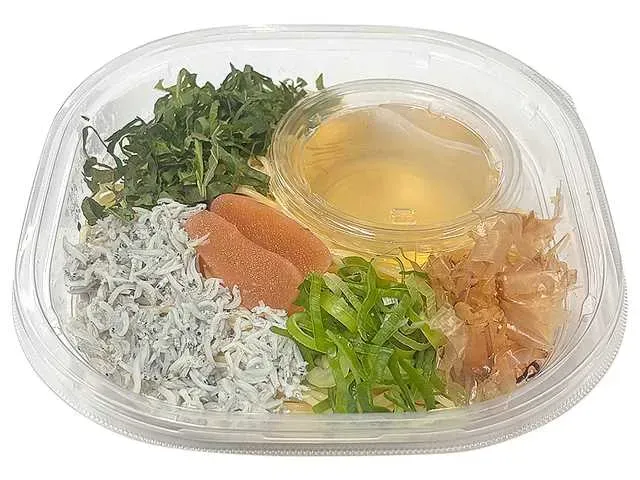 냉 다시 파스타 아와지섬산 잔멸치와 명란