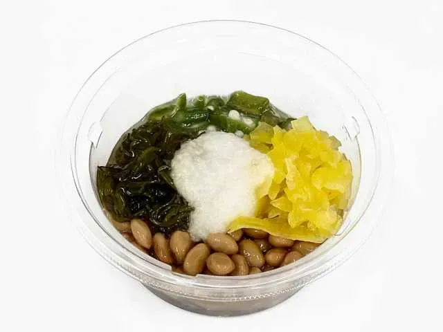 끈적끈적 낫토 소접시 (오크라, 마, 미역귀)