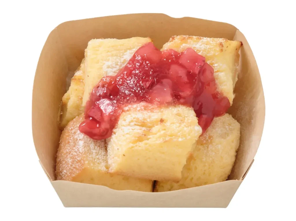 しみふわ食感 フレンチトースト いちごソース