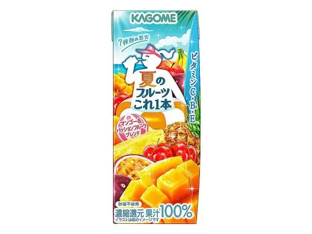 カゴメ 夏のフルーツこれ1本 マンゴー&パッションフルーツ
