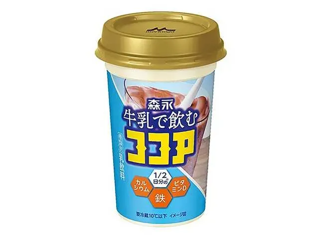 森永 牛乳で飲むココア