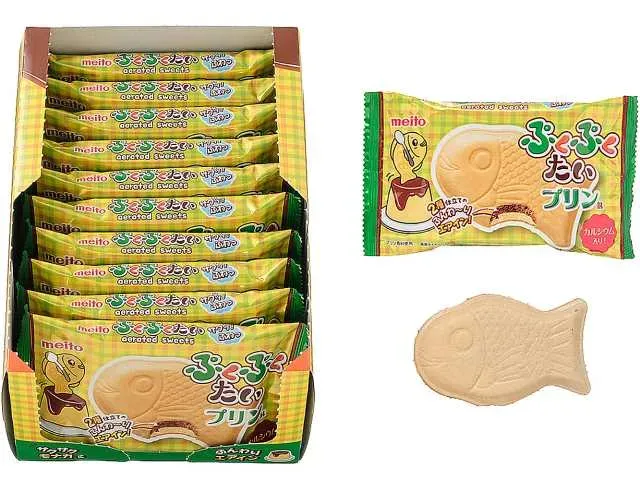 meito ぷくぷくたい プリン味