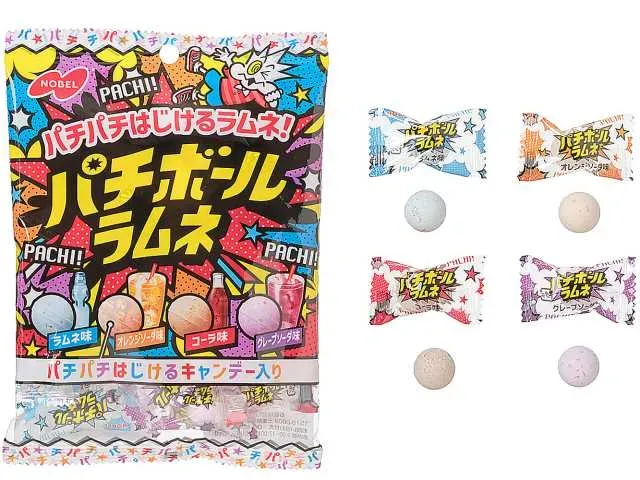 NOBEL Pachi-Ball Ramune Candy