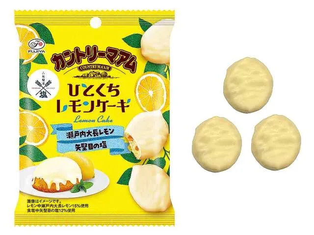 不二家 カントリーマアムミニ ひとくちレモンケーキ