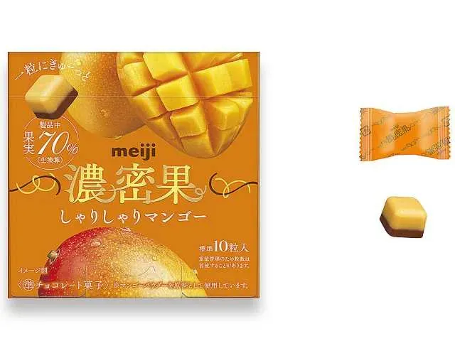 明治 濃密果 しゃりしゃりマンゴー