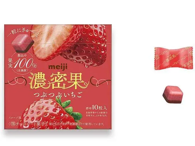 明治 濃密果 つぶつぶいちご