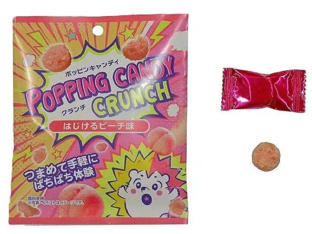ポッピンキャンディクランチ はじけるピーチ味