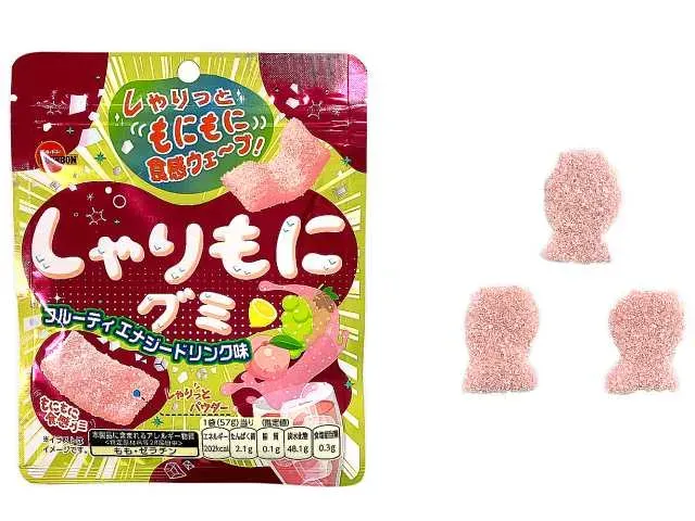 BOURBON Shari-moni Gummy Fruity Energy Drink Flavor