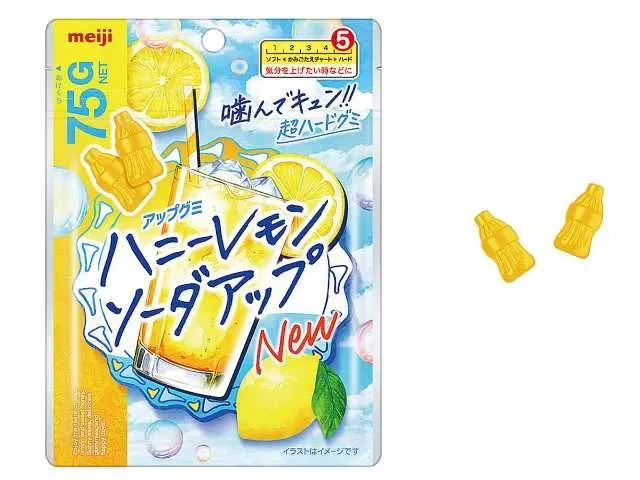 MEIJI Honey Lemon Soda Up
