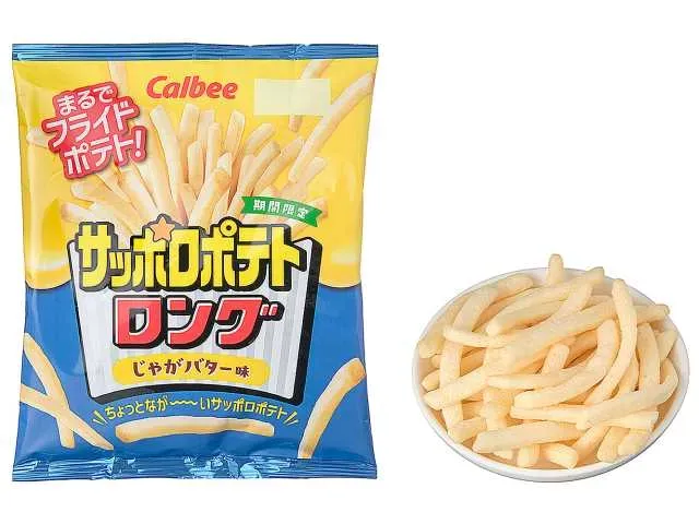 CALBEE Sapporo Potato Long – Potato Butter Flavor