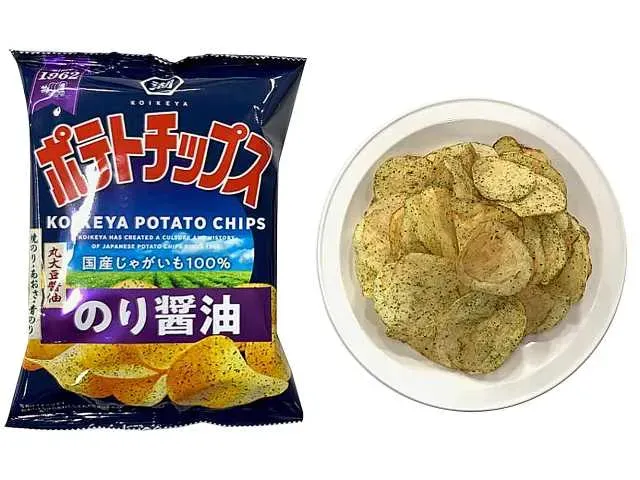 湖池屋 ポテトチップスのり醤油