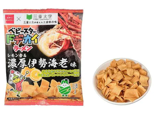 おやつCベビースタードデカイラーメンレモン香る濃厚伊勢海老味