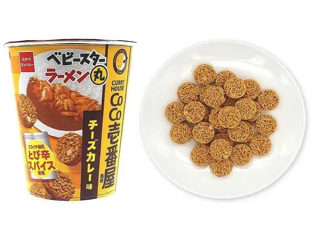 おやつC ベビースターラーメン丸CoCo壱番屋チーズカレー味