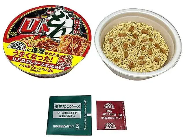 日清焼そばU.F.O.だしソースきつね焼そば