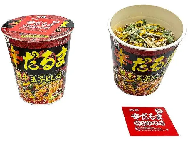 7プレミアム 辛だるま 激辛玉子とじ麺