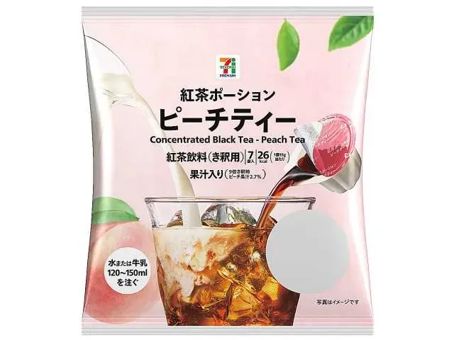 7 PREMIUM Peach Tea Portion 7P