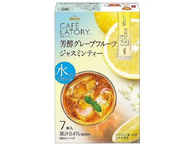 ブレンディカフェラトリグレープフルーツジャスミンティー7本