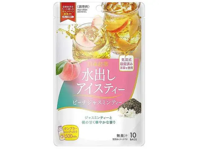 日東紅茶 水出しアイスティー ピーチジャスミン 10P