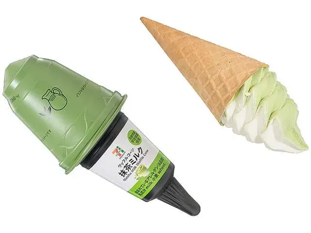 7 프리미엄 와플콘 말차 밀크