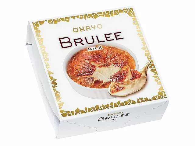 オハヨー乳業 ブリュレ ミルク