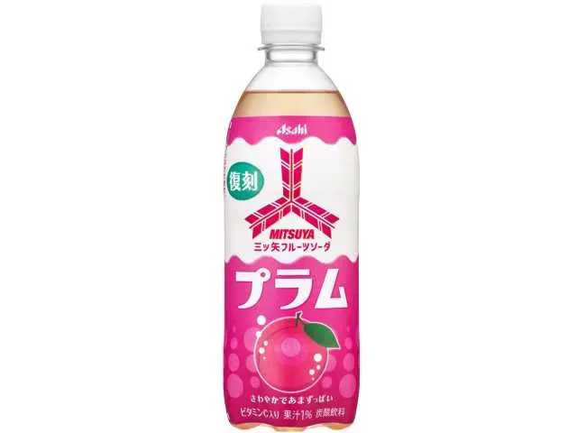 三ツ矢 フルーツソーダプラム 500ml