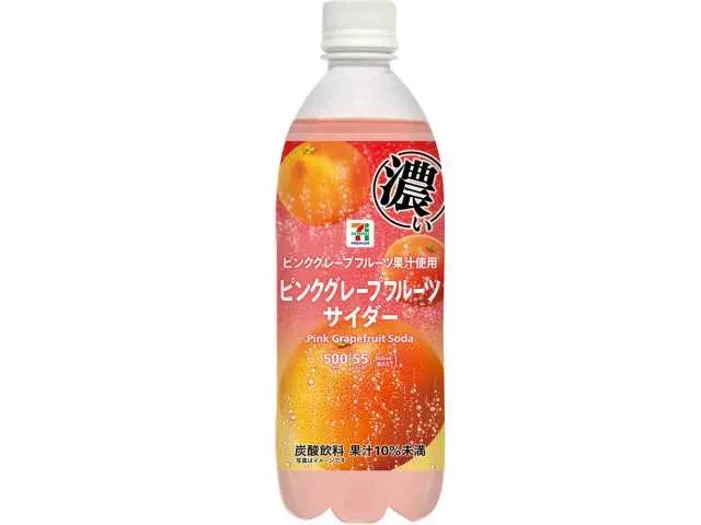 7 프리미엄 진한 핑크 자몽 사이다 500ml