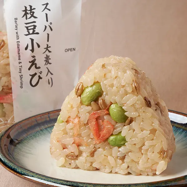 Super Barley with Edamame & Small Shrimp