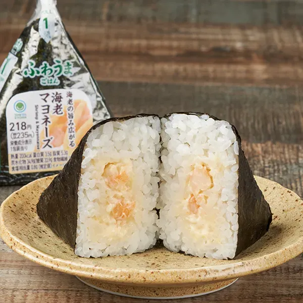 Seasoned Seaweed Shrimp Mayonnaise Rice Ball