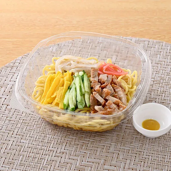 定番!特製醤油スープ ミニ冷し中華