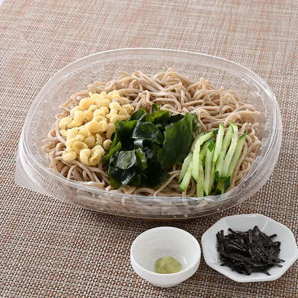 Large Portion Cold Bukkake Soba with Stone-Milled Buckwheat Flour