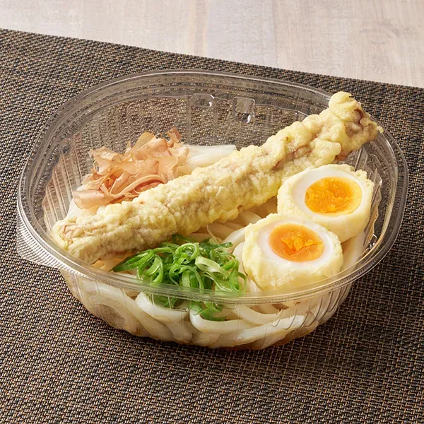 冷しちく玉天うどん