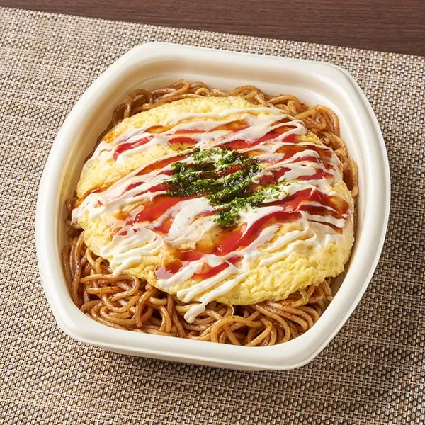 ふんわりたまご オムそば