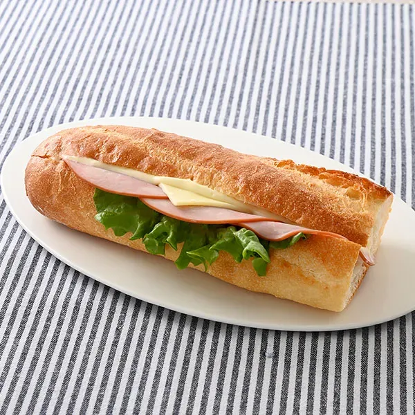 Hot Toasted Stone Oven Parisian Sandwich (Ham & Cheese)
