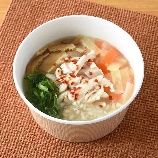 参鶏湯風スープごはん