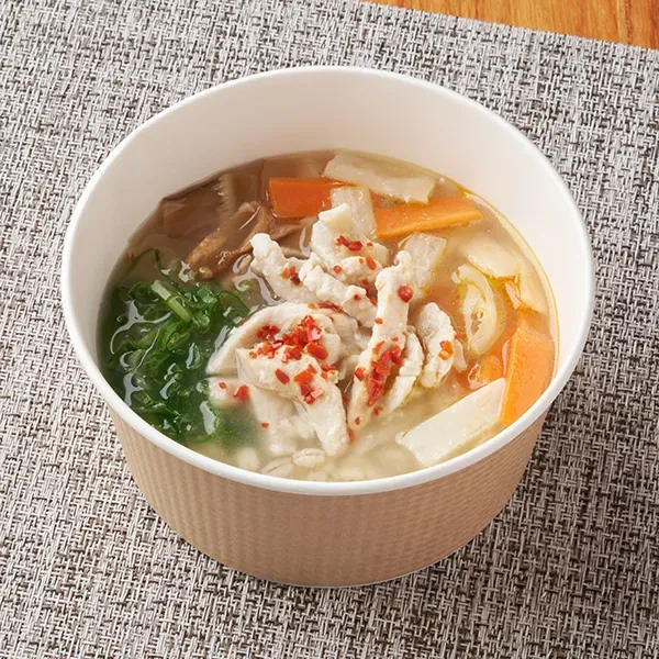 Samgyetang-style Soup with Rice