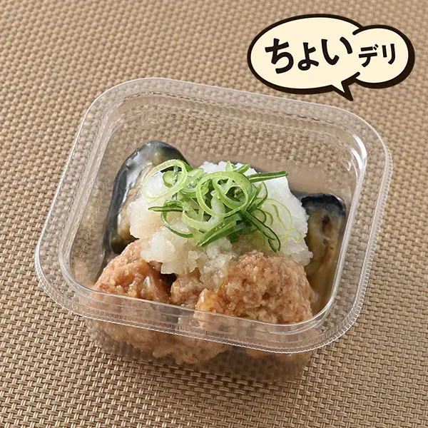 Eggplant & Fried Chicken with Japanese Grated Daikon Sauce