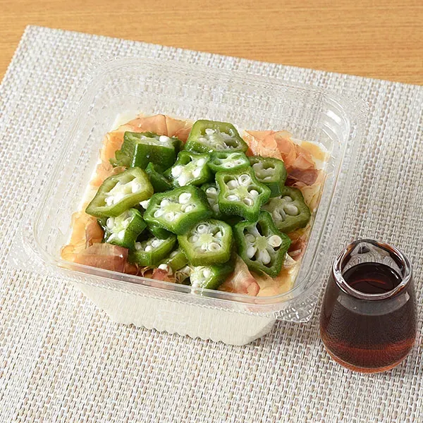 Dashi-scented Okra & Silken Tofu