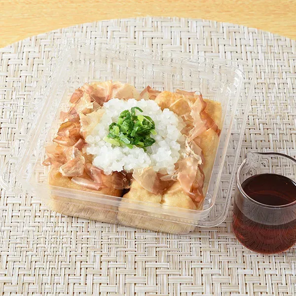 Chilled Deep-Fried Tofu with Plenty of Grated Daikon Radish
