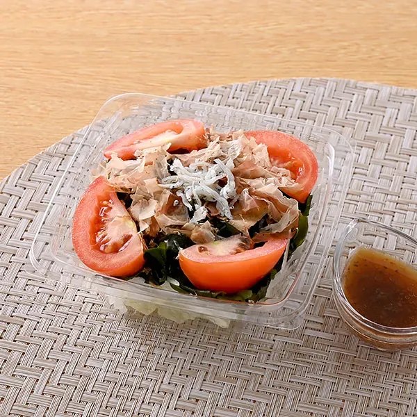 토마토와 미역 샐러드