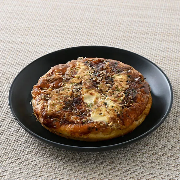 ふわもち食感のお好み焼き