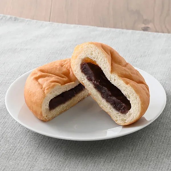 쫄깃한 통단팥 도넛