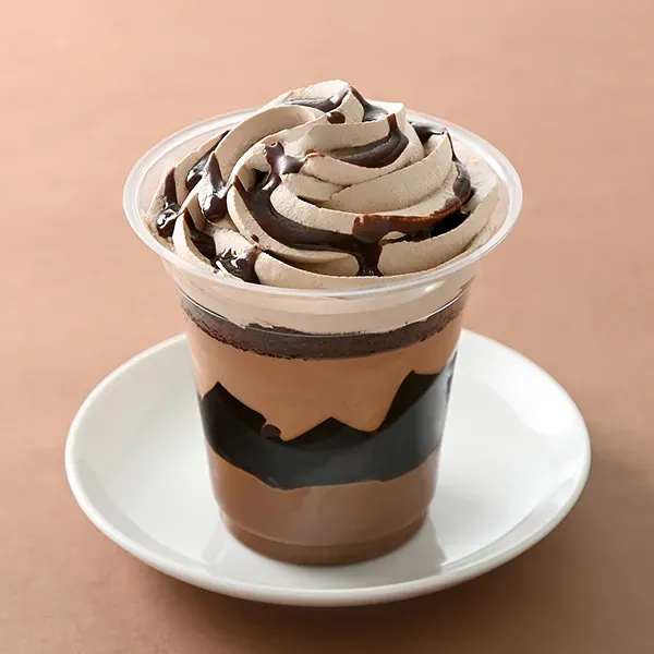チョコレートパフェ(コーヒーゼリー入り)