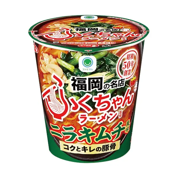 FUKU-CHAN RAMEN Supervised Chive Kimchi Flavor Rich and Sharp Tonkotsu Ramen