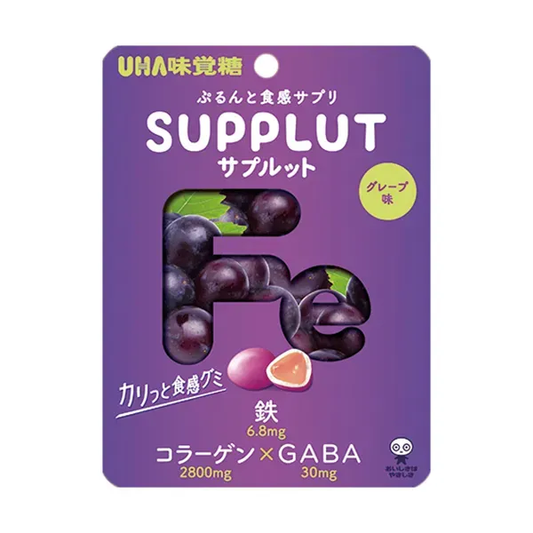 UHA MIKAKUTO Supplutto (Grape Flavor)