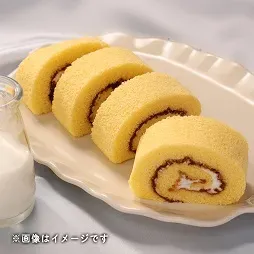 Fluffy Milk Roll Cake